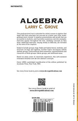Algebra (Dover Books on Mathematics)