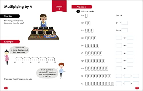 Maths ― No Problem! Collection of 6 Workbooks, Ages 7-8 (Key Stage 2)