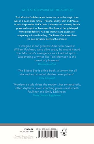 The Bluest Eye [Paperback] Morrison, Toni