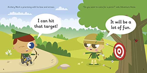 Actiphons Level 2 Book 20 Archery Mark: Learn phonics and get active with Actiphons!