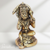 Hanuman Ji Metal Statue Decorative Showpiece