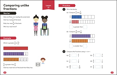 Maths ― No Problem! Collection of 6 Workbooks, Ages 7-8 (Key Stage 2)