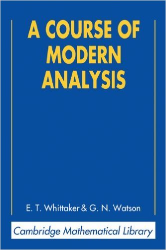Course Of Modern Analysis - Retail Maharaj
