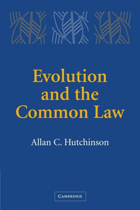 Evolution and the Common Law