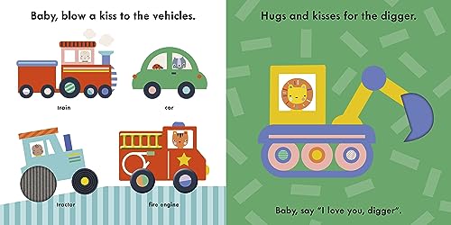 Baby Touch: Hugs and Kisses: A touch-and-feel playbook