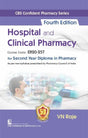CBS Confident Pharmacy Series Hospital and Clinical Pharmacy for Second Year Diploma in Pharmacy 4Ed. [Paperback] V.N. Raje - Retail Maharaj