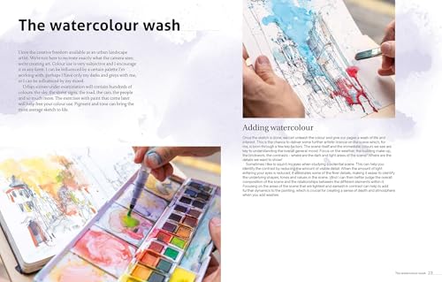 Line and Wash in the Urban Landscape: Sketching With Watercolour and Ink - Retail Maharaj