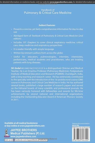 Handbook Pulmonary and Critical Care medicine