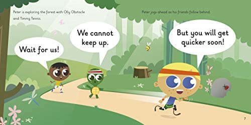 Actiphons Level 2 Book 28 Peter Runner: Learn phonics and get active with Actiphons!