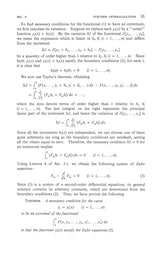 Calculus of Variations - Retail Maharaj