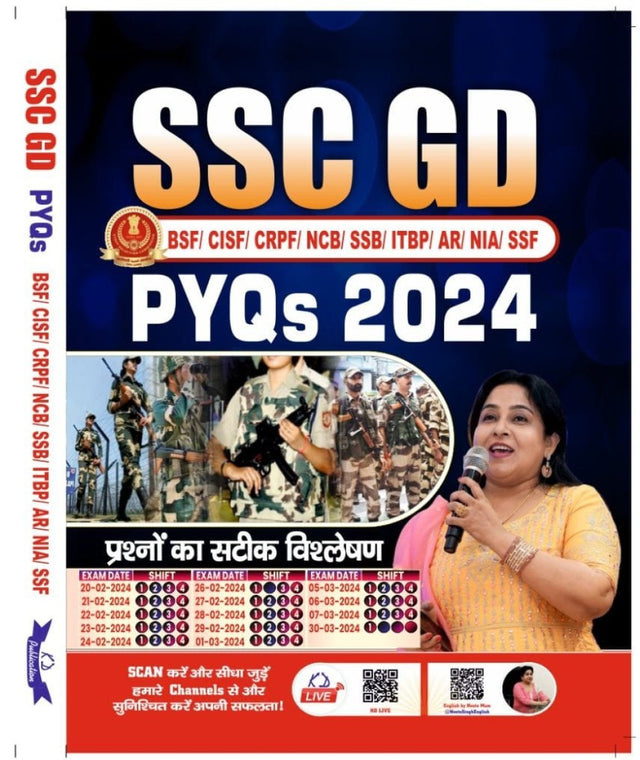 SSC GD PYQs 2024 BY NEETU SINGH - Retail Maharaj