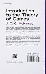 Introduction to the Theory of Games (Dover Books on Mathematics) - Retail Maharaj