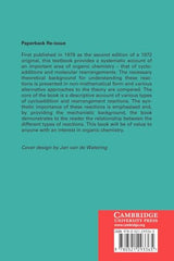 Organic Reactions and Orbital Symmetry (Cambridge Texts in Chemistry and Biochemistry)