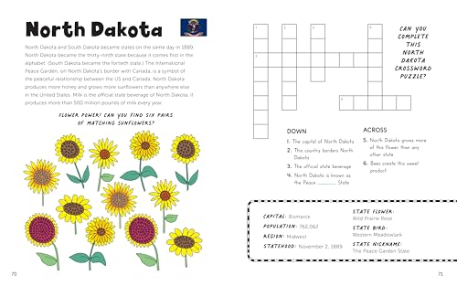 Fun with 50 States: A Big Activity Book for Kids about the Amazing United States