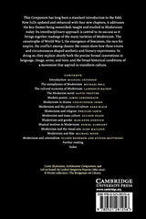 The Cambridge Companion to Modernism