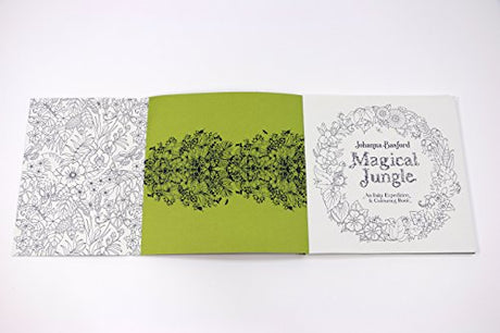 Magical Jungle: An Inky Expedition & Colouring Book - Retail Maharaj