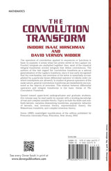 CONVOLUTION TRANSFORM (Dover Books on Mathematics)