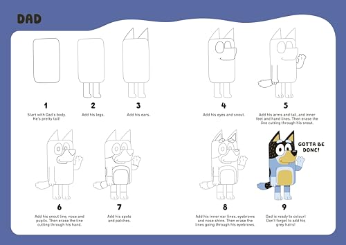 Bluey: How to Draw