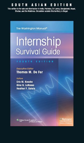 The Washington Manual of Internship Survival Guide, 4th South Asian ed