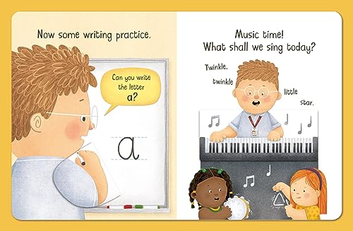 Busy Day: Teacher: An action play book