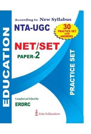 ERDRC’s NTA-UGC NET/SET Paper-2 Education Practice Set - Retail Maharaj