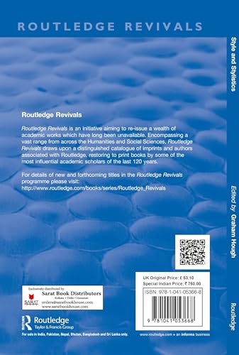 Routledge Revivals: Style and Stylistics (1969) - Retail Maharaj