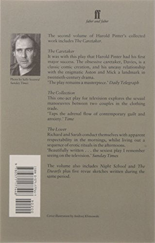 Harold Pinter Plays 2: The Caretaker; Night School; The Dwarfs; The Collection; The Lover (Faber Contemporary Classics)