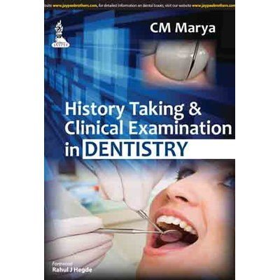 HISTORY TAKING & CLINICAL EXAMINATION IN DENTISTRY - Retail Maharaj
