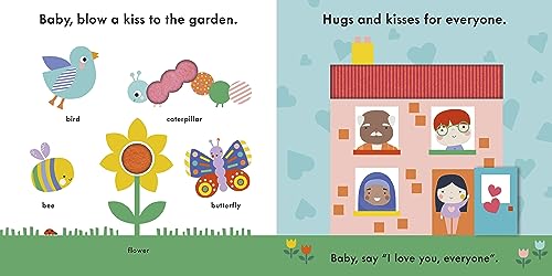 Baby Touch: Hugs and Kisses: A touch-and-feel playbook