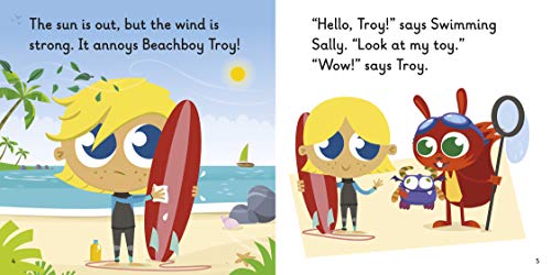 Actiphons Level 3 Book 5 Beachboy Troy: Learn phonics and get active with Actiphons!
