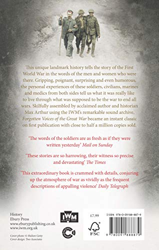 Forgotten Voices of the Great War - Retail Maharaj