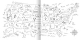 Road Trip! Coloring Book: Color Your Way to National Parks, Landmarks, and Roadside Attractions: A Coloring Book - Retail Maharaj