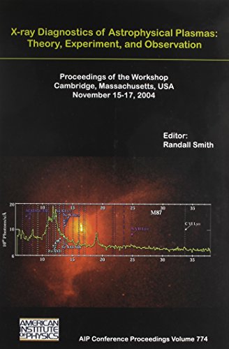 X-Ray Diagnostics of Astrophysical Plasmas: Theory, Experiment, and Observation: v.774 (AIP Conference Proceedings)