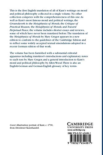 Practical Philosophy (The Cambridge Edition of the Works of Immanuel Kant)