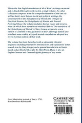 Practical Philosophy (The Cambridge Edition of the Works of Immanuel Kant)