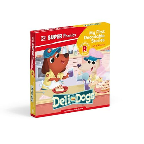 DK Super Phonics My First Decodable Stories Deli Dogs - Retail Maharaj