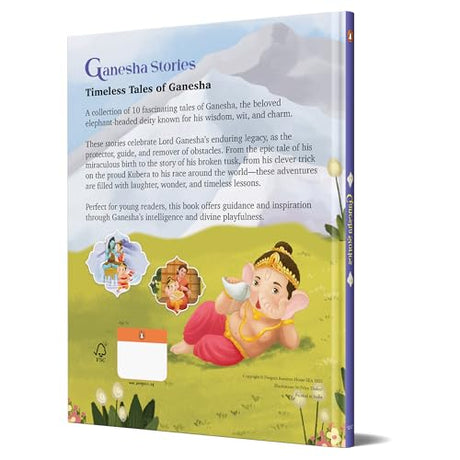 Ganesha Stories: 10 Illustrated Stories of Lord Ganesha for Children I Hindu Mythology | Indian Gods and Goddesses | Bedtime Storybook | Indian ... I Ages 5+ I [SELECT Early Learning Series] - Retail Maharaj