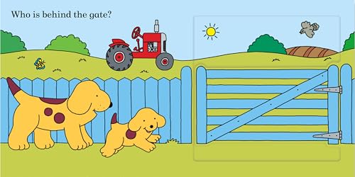 Who's on the Farm, Spot?: a double flap book