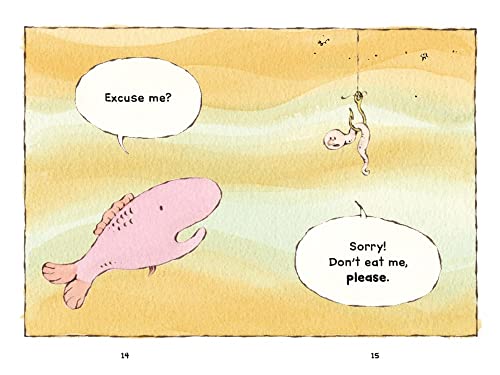 Fish and Worm (I Can Read Comics Level 1) - Retail Maharaj