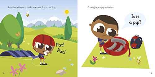 Actiphons Level 1 Book 4 Parachute Pravin: Learn phonics and get active with Actiphons!