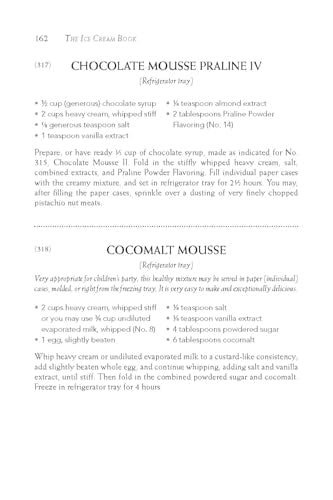 The Ice Cream Book: Over 400 Recipes