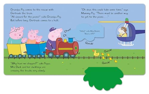 Peppa Pig: Peppa’s Vehicle Adventure: A Lift-the-Flap Book
