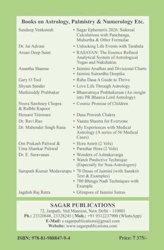 Prasna Deepika – Tantra Samrat | Original Book by L. R. Chawdhri (English Version) - Retail Maharaj
