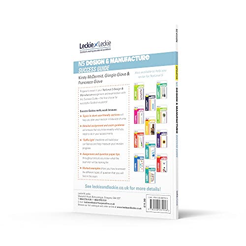 National 5 Design and Manufacture Success Guide: Revise for SQA Exams (Leckie N5 Revision)
