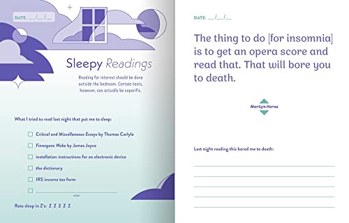 Do One Thing Every Day to Sleep Well Every Night: A Journal