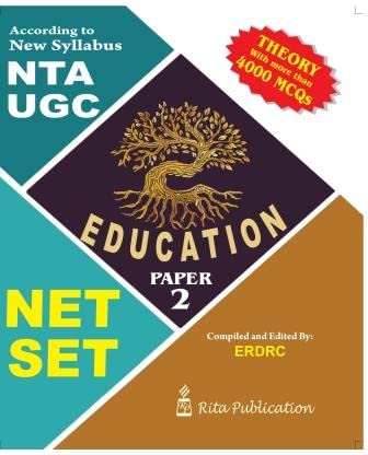 ERDRCs NTA-UGC-NET/SET EDUCATION (Paper-2)