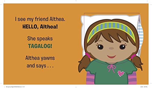 We Say Good Night (A Lift and Learn Language Book)