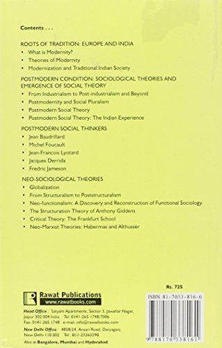 Modernity, Postmodernity and Neo-Sociological Theories