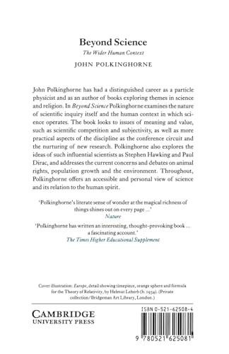 Beyond Science: The Wider Human Context