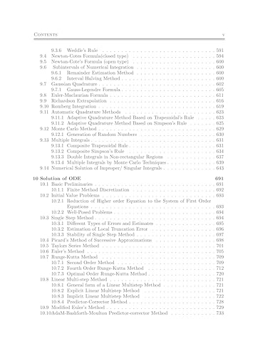 A Textbook Of Advanced Numerical Analysis (Theory, Problems and MATLAB Programming) Hardcover (English version) - Retail Maharaj